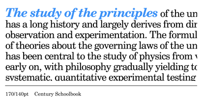 Century Schoolbook Font Poster 3